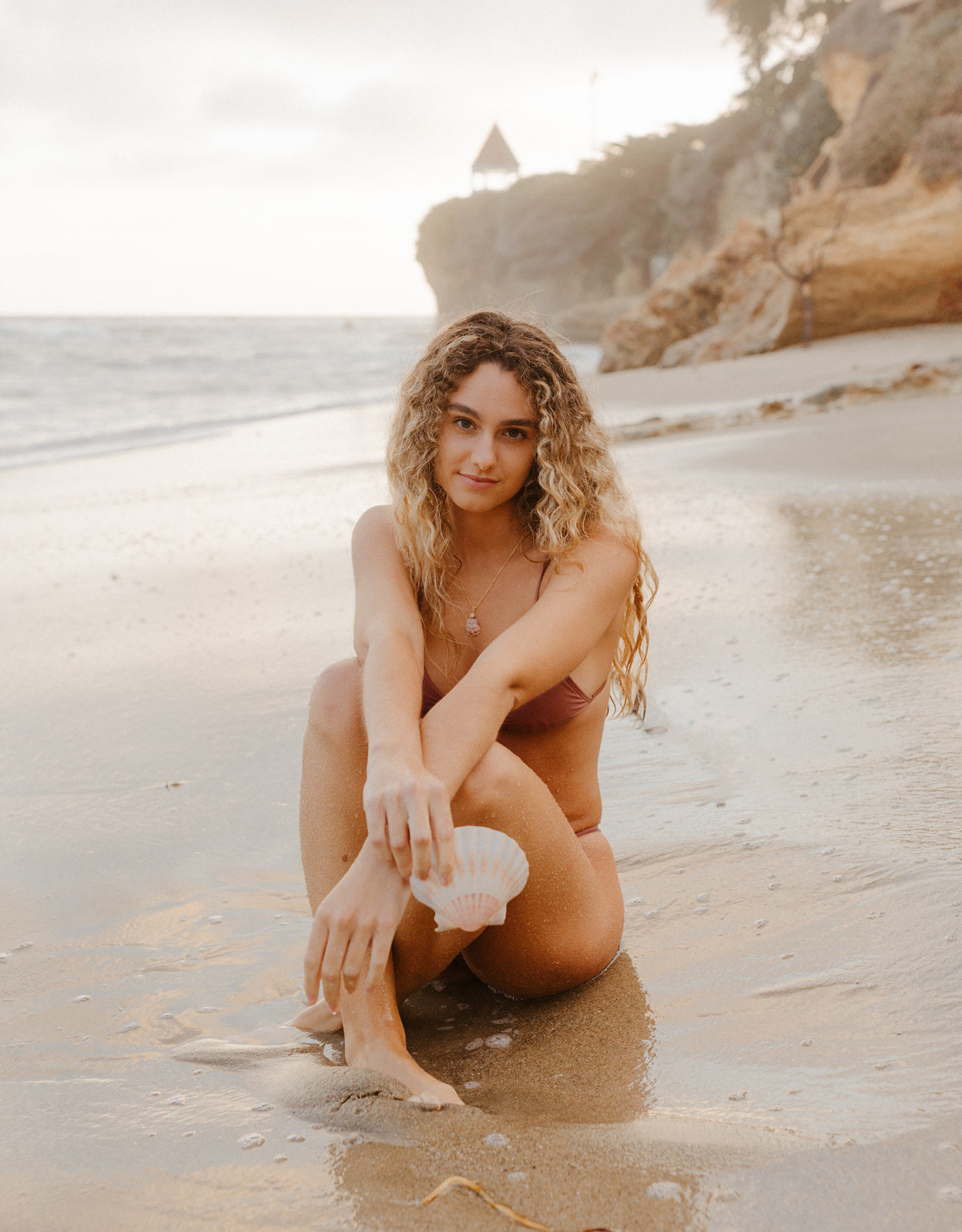 The Bahamas Calico Shell Necklace