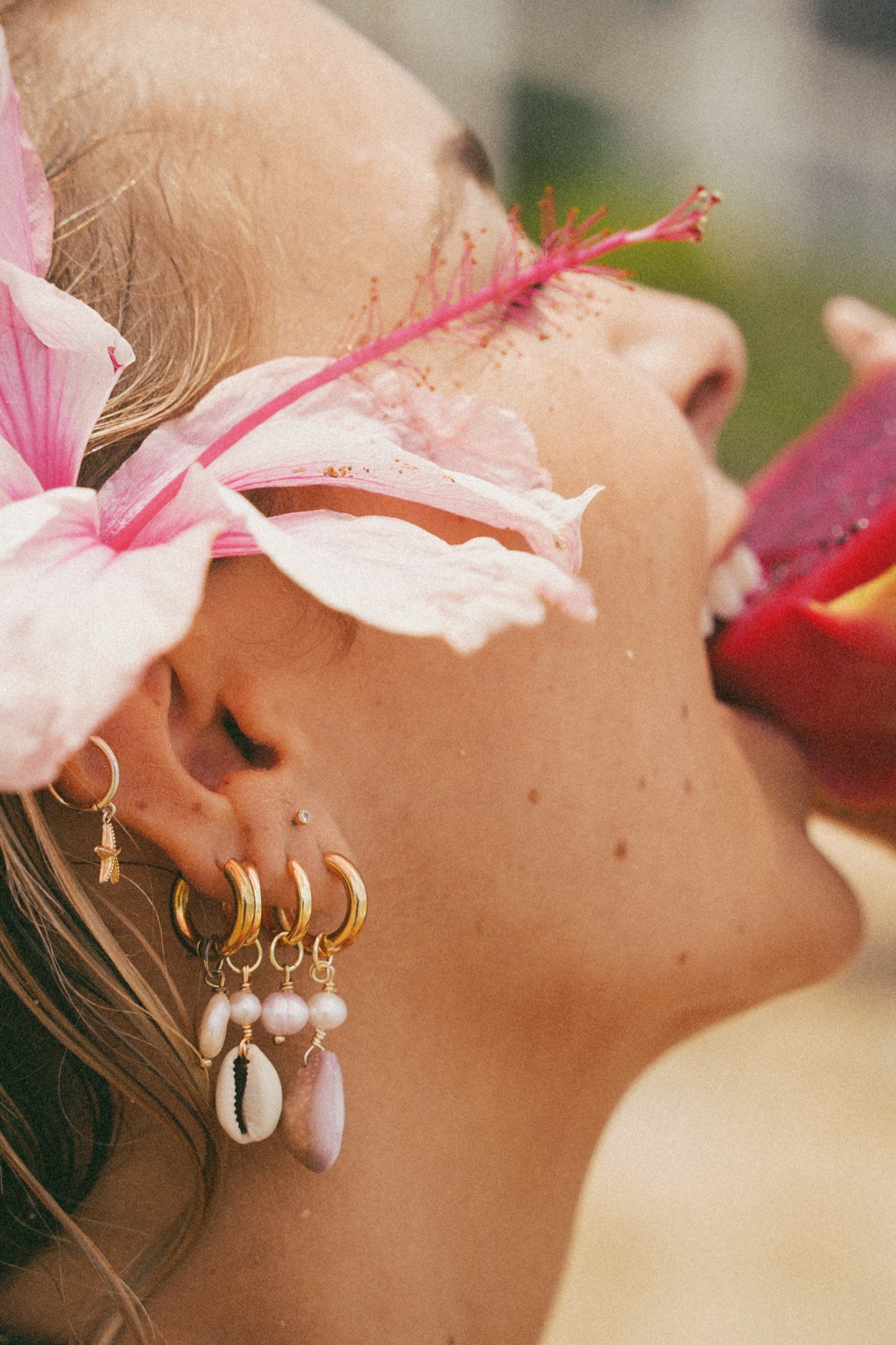 Mini Gold Kaimana Hoops