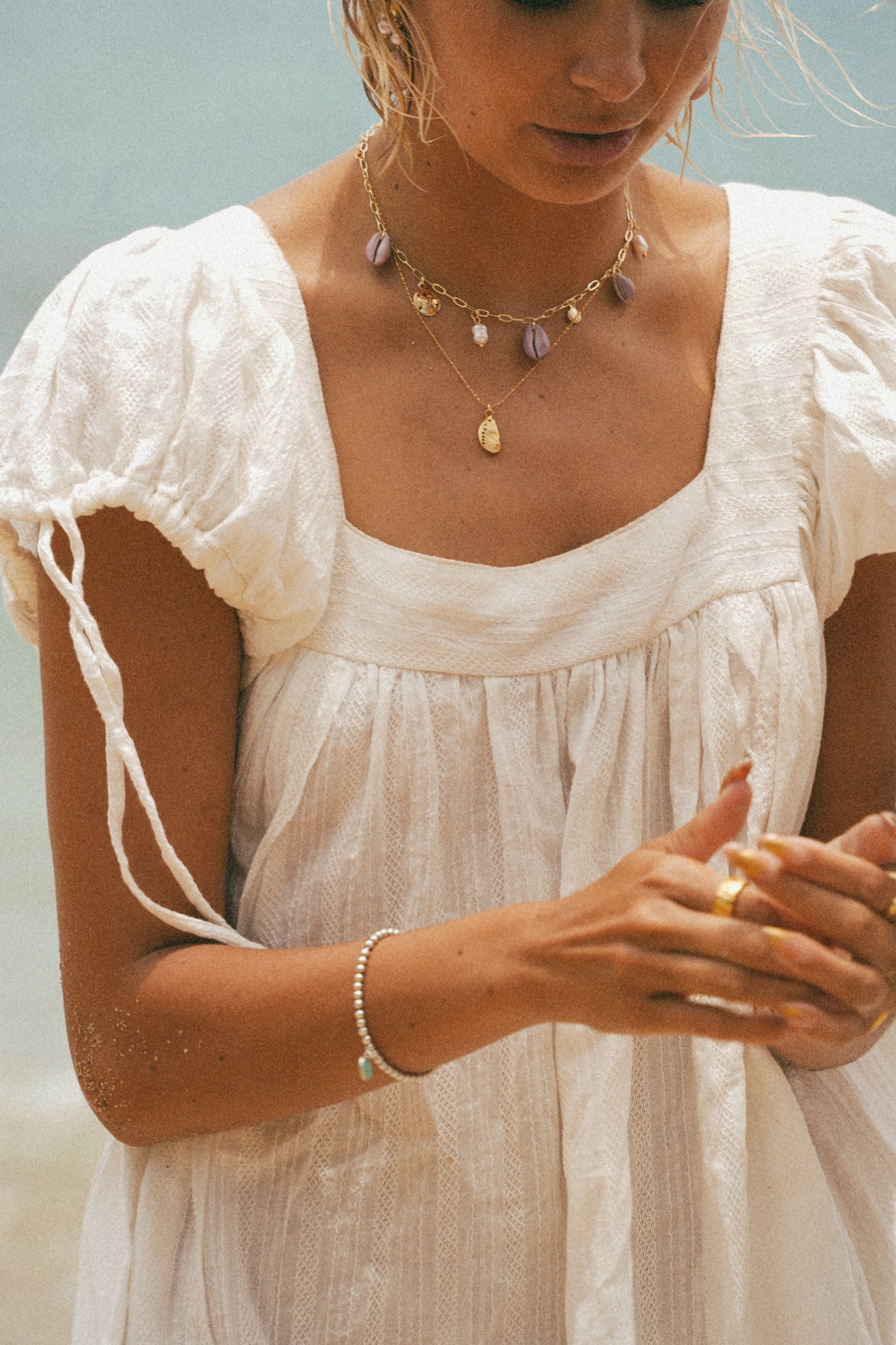 The Monterey Gold Abalone Necklace