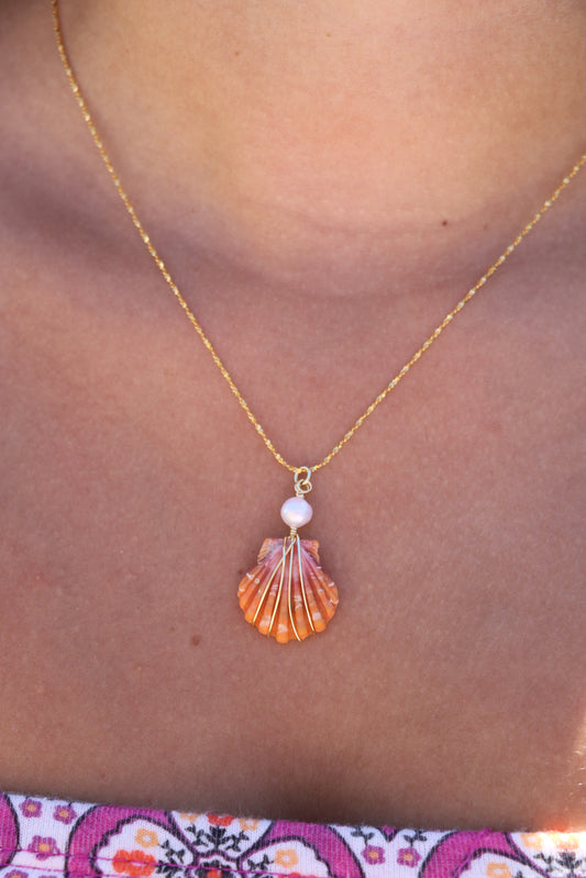 Sunrise Shell Pendant #2