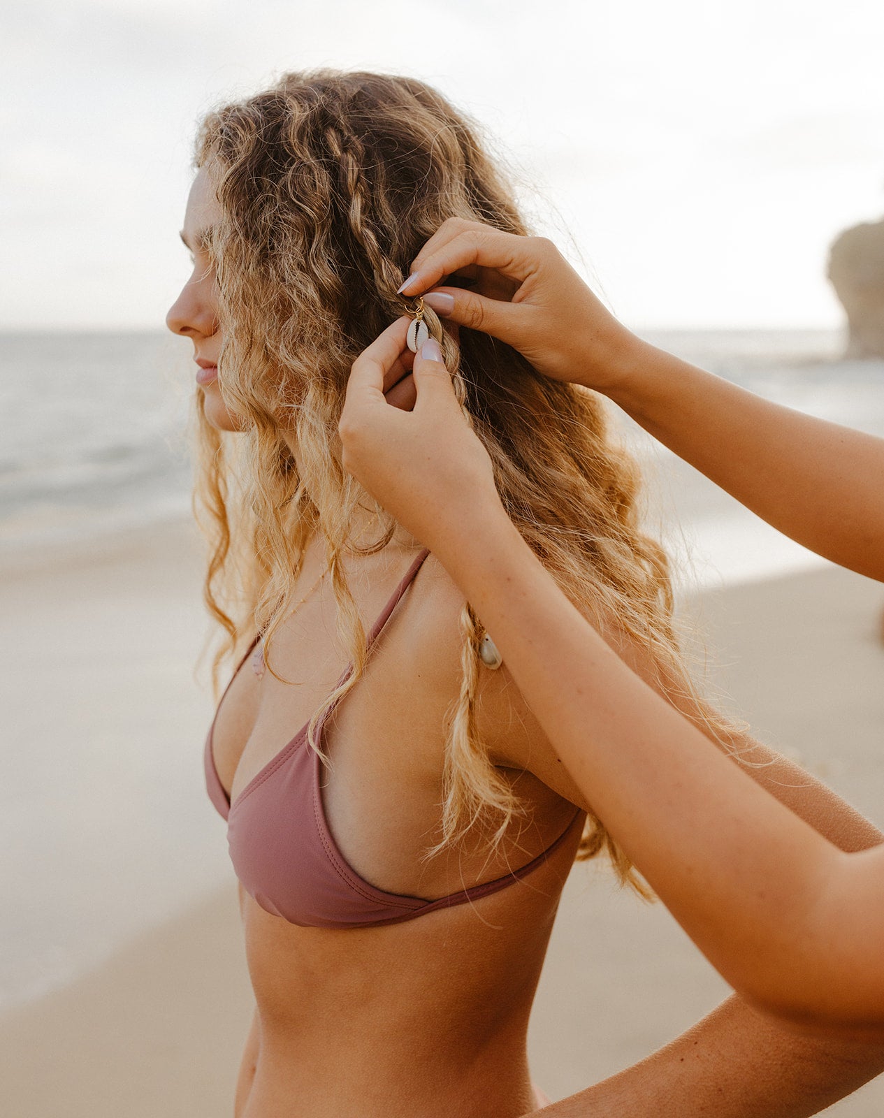 Cowrie Shell Hair Charms – Aubreysjewelry