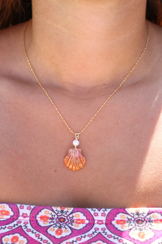 Sunrise Shell Pendant #2
